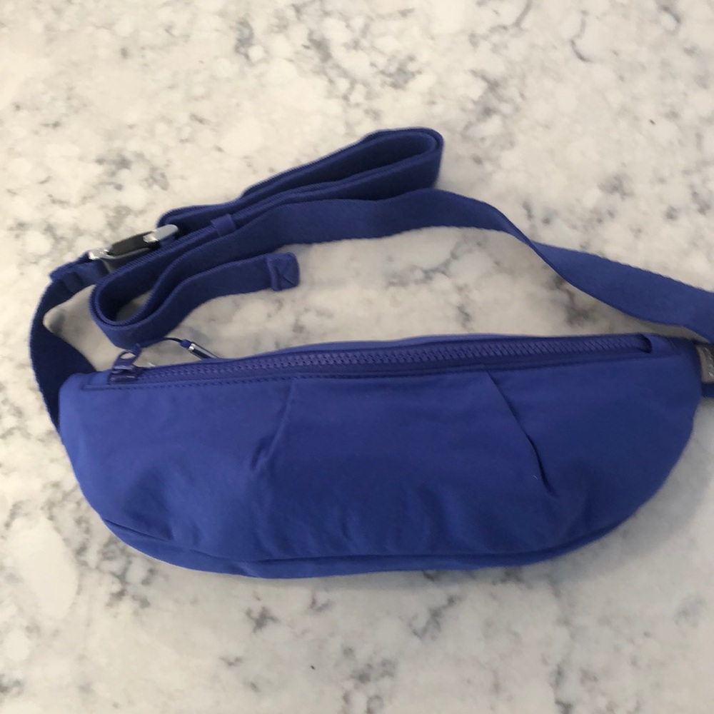 Blurple Fanny pack from Athelta